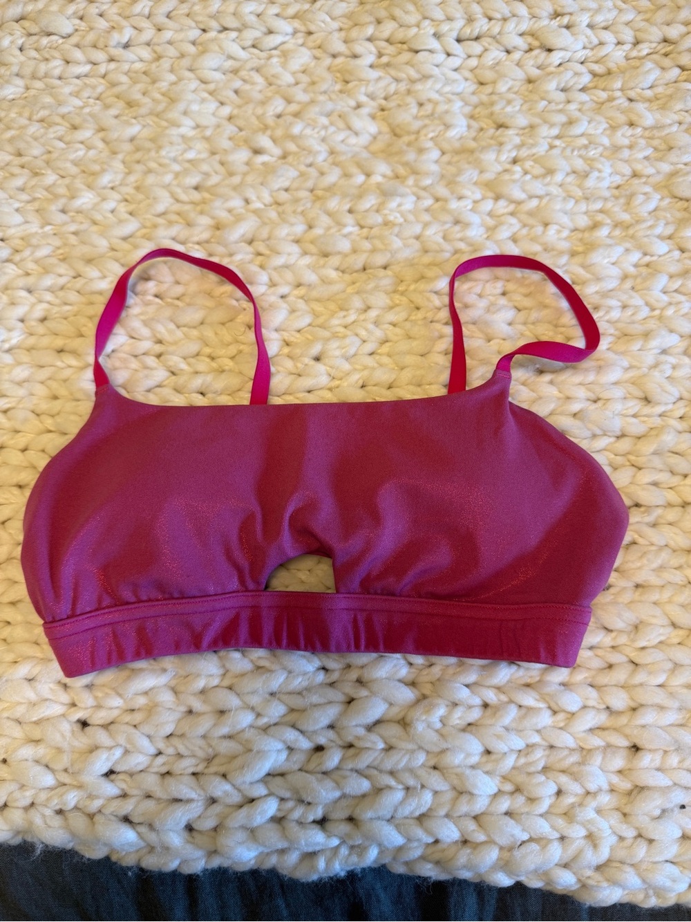 aerie Pink Magenta Bralette - Offline Collection